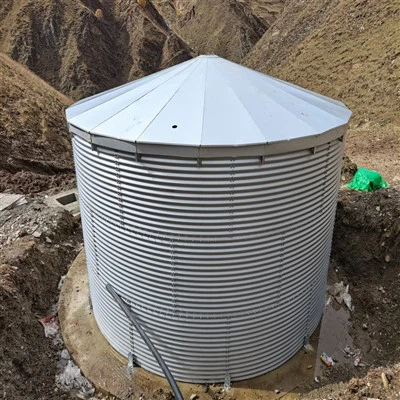 Селски и планински район стоманен резервоар за вода